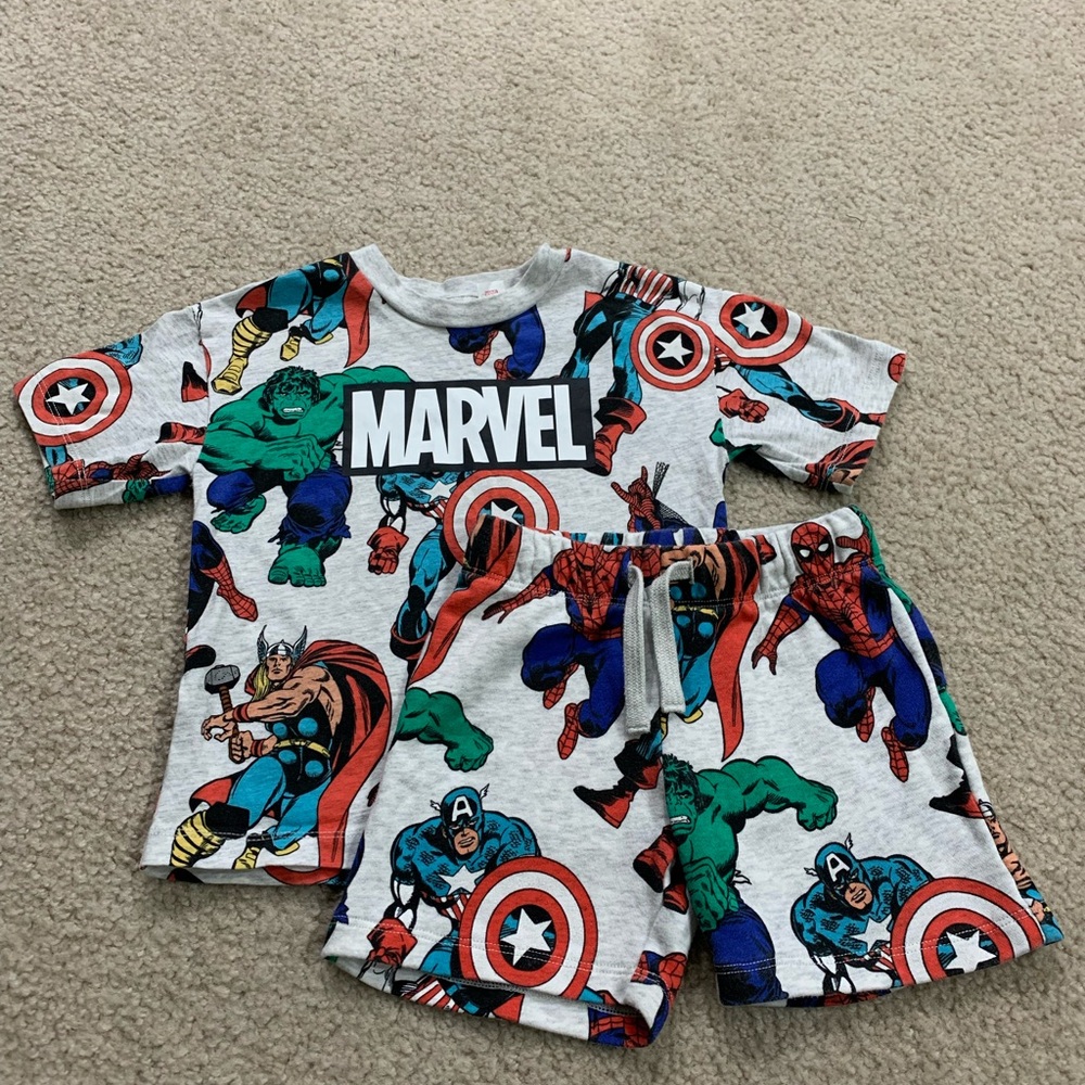 Marvel Kids Superhero outfit- Gray